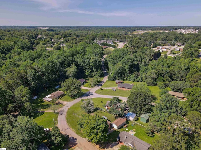 214 Cedar Cir, Easley, SC 29642 - aerial view of property's location featuring a heavily wooded area
