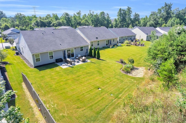 639 Lynndale Ct, Greenville, SC 29617 - aerial view of residential area with a tree filled landscape