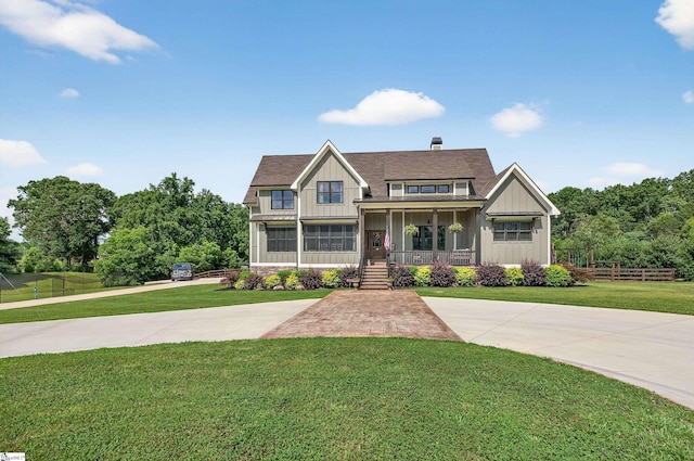 515 Herman Brooks Rd, Belton, SC 29627 - view of front facade with a porch and board and batten siding