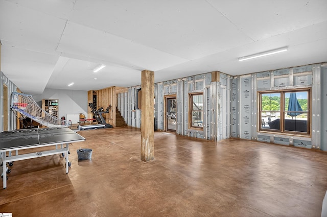 515 Herman Brooks Rd, Belton, SC 29627 - basement with stairs