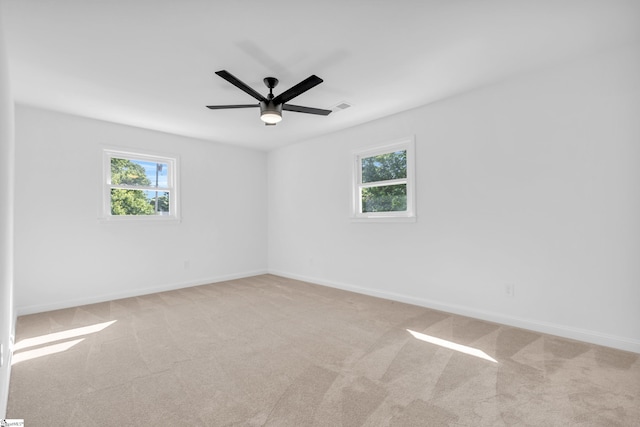 2 Melbourne Ln, Greenville, SC 29615 - unfurnished room featuring plenty of natural light, carpet, and a ceiling fan
