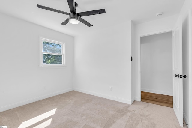 2 Melbourne Ln, Greenville, SC 29615 - unfurnished bedroom with light colored carpet and ceiling fan