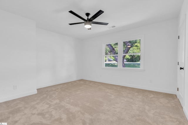 2 Melbourne Ln, Greenville, SC 29615 - empty room featuring a ceiling fan and carpet floors