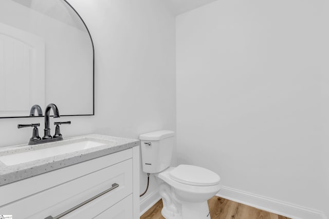 2 Melbourne Ln, Greenville, SC 29615 - half bathroom featuring wood finished floors and vanity
