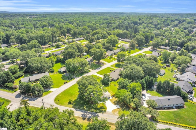2 Melbourne Ln, Greenville, SC 29615 - aerial view of residential area with a forest