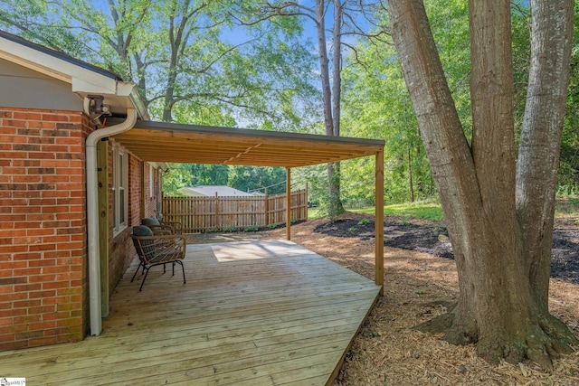 101 Havendale Dr, Fountain Inn, SC 29644 - view of wooden deck