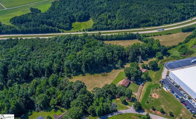 849 Harvey Rd, Greer, SC 29651 - view of property location featuring a forest