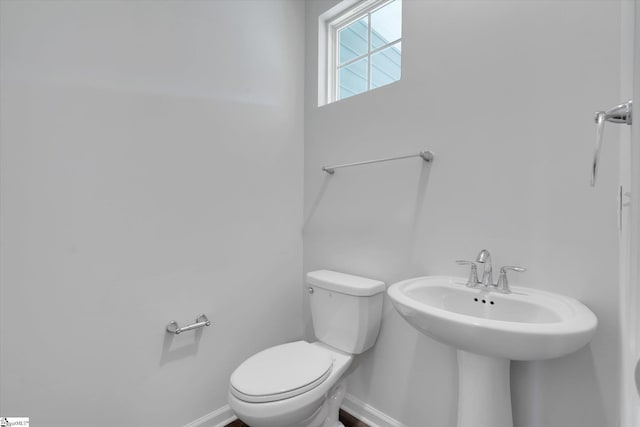 292 E Compass Way, Easley, SC 29640 - bathroom with toilet and baseboards