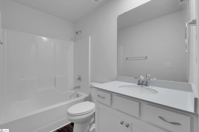 292 E Compass Way, Easley, SC 29640 - full bathroom with vanity, wood finished floors, and  shower combination