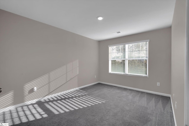 291 E Compass Way, Easley, SC 29640 - carpeted spare room with baseboards and recessed lighting
