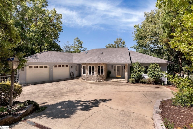 24 Lighthouse Way Dr, Salem, SC 29676 - ranch-style home featuring an attached garage, concrete driveway, and a shingled roof