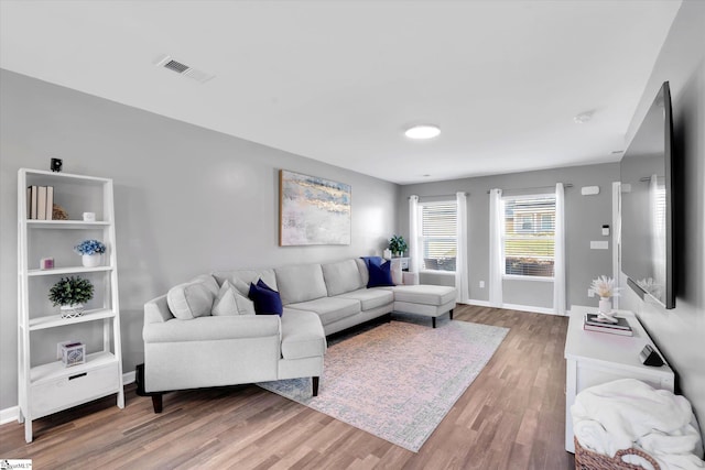 209 Long Grove Ln, Greer, SC 29650 - living room featuring wood finished floors and baseboards