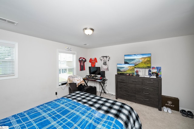 131 Highland Park Ct, Easley, SC 29642 - bedroom with light carpet and baseboards