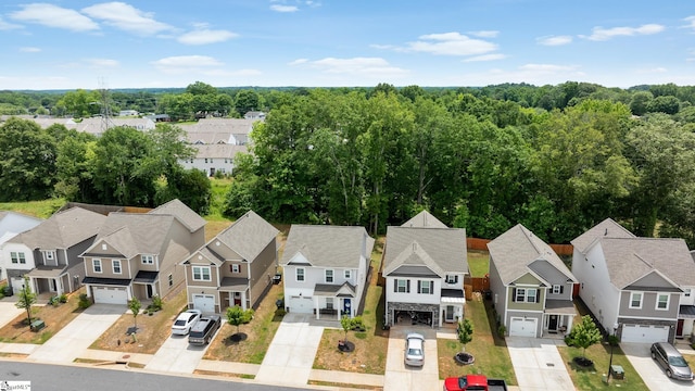 131 Highland Park Ct, Easley, SC 29642 - aerial perspective of suburban area