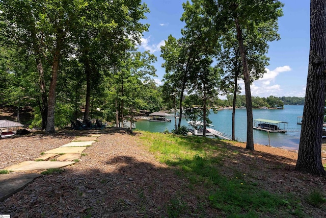 337 Knox Campground Rd, Seneca, SC 29672 - view of yard with a floating dock and a water view