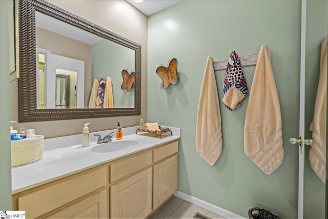701 Loran Pointe Pointe, Seneca, SC 29672 - bathroom with vanity and tile patterned floors