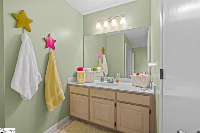 701 Loran Pointe Pointe, Seneca, SC 29672 - bathroom featuring vanity and tile patterned floors