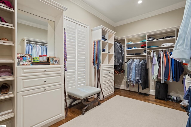 540 Crescent Ave, Greenville, SC 29601 - spacious closet featuring dark wood-type flooring