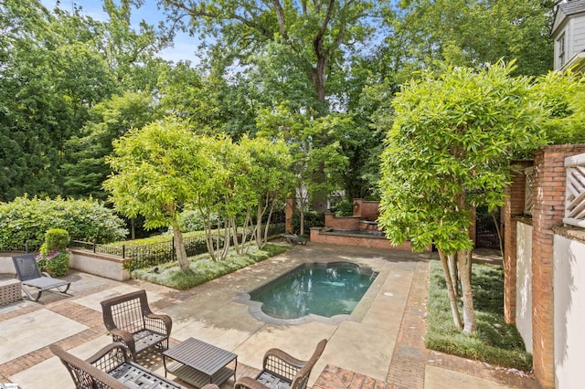 540 Crescent Ave, Greenville, SC 29601 - swimming pool featuring a patio