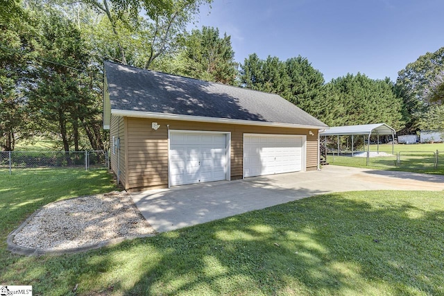 103 Birchwood St, Easley, SC 29642 - view of detached garage