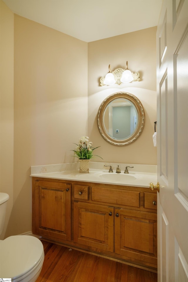 805 Carriage Hill Rd, Simpsonville, SC 29681 - bathroom with vanity and wood finished floors