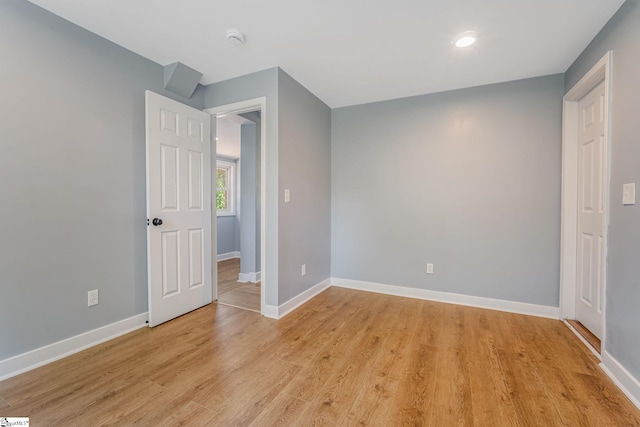 17 Allen St, Enoree, SC 29335 - spare room featuring light wood-style floors and a smoke detector