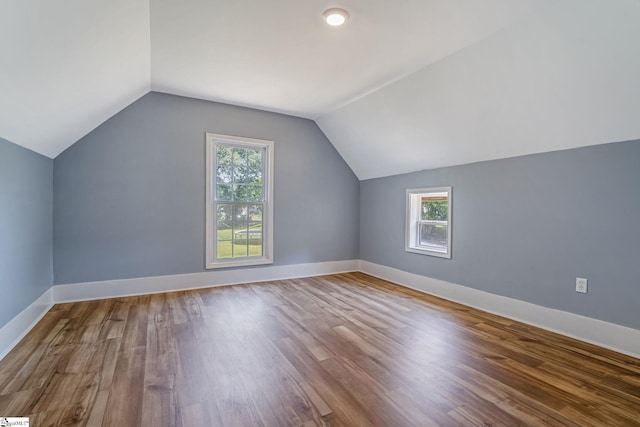 17 Allen St, Enoree, SC 29335 - additional living space featuring healthy amount of natural light, wood finished floors, and lofted ceiling