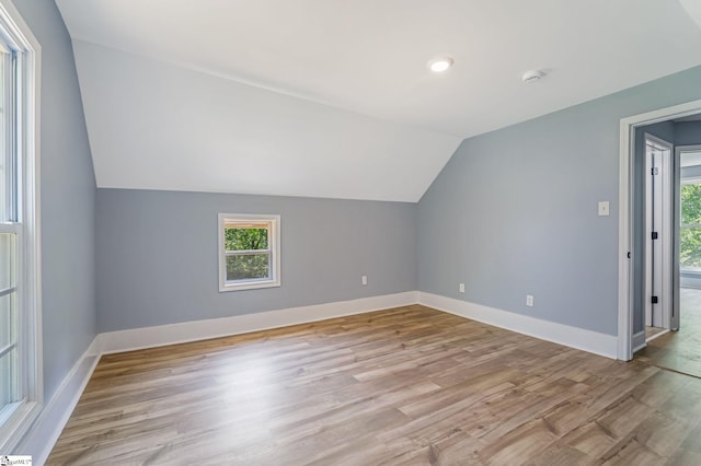 17 Allen St, Enoree, SC 29335 - bonus room featuring lofted ceiling, healthy amount of natural light, and light wood finished floors