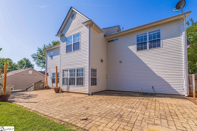 607 Greening Dr, Simpsonville, SC 29681 - back of property with a patio