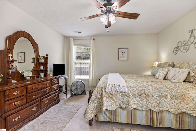 243 Rivers Edge Dr, Easley, SC 29642 - bedroom featuring carpet and ceiling fan