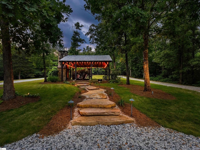 170 Shirleys Farm Rd, Seneca, SC 29678 - view of community featuring a gazebo and a lawn