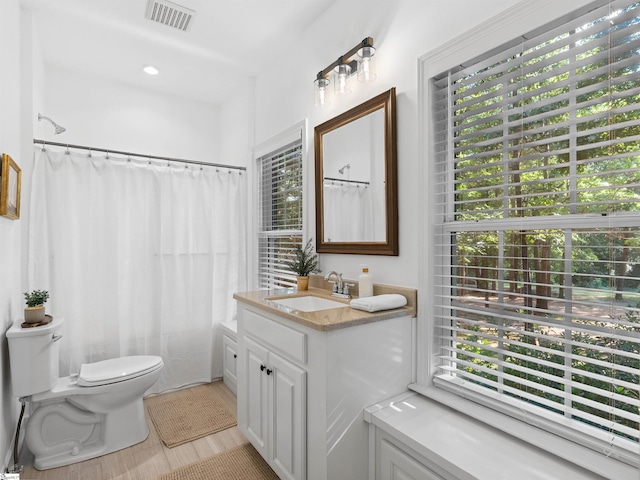 170 Shirleys Farm Rd, Seneca, SC 29678 - full bathroom with vanity, plenty of natural light, and a shower with shower curtain