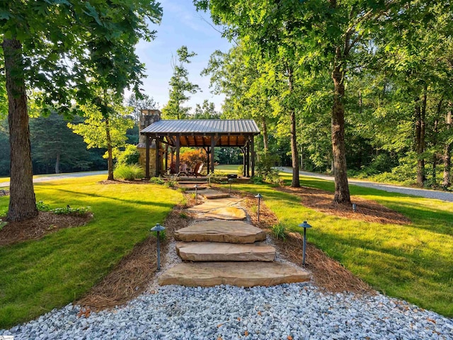 170 Shirleys Farm Rd, Seneca, SC 29678 - view of property's community featuring a gazebo and a lawn