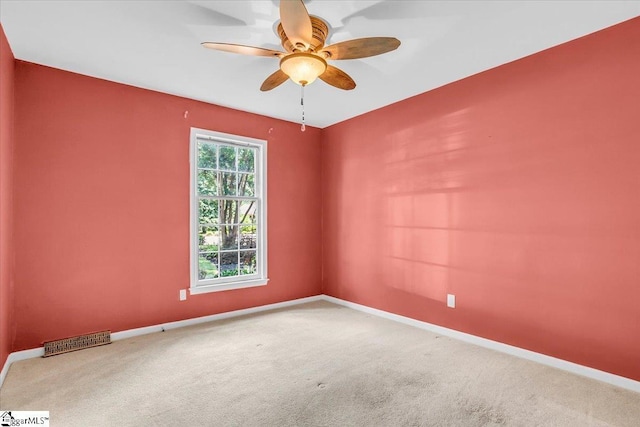 402 Rosebud Ct, Greer, SC 29650 - empty room featuring carpet floors and ceiling fan