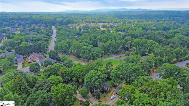 402 Rosebud Ct, Greer, SC 29650 - aerial overview of property's location with a forest