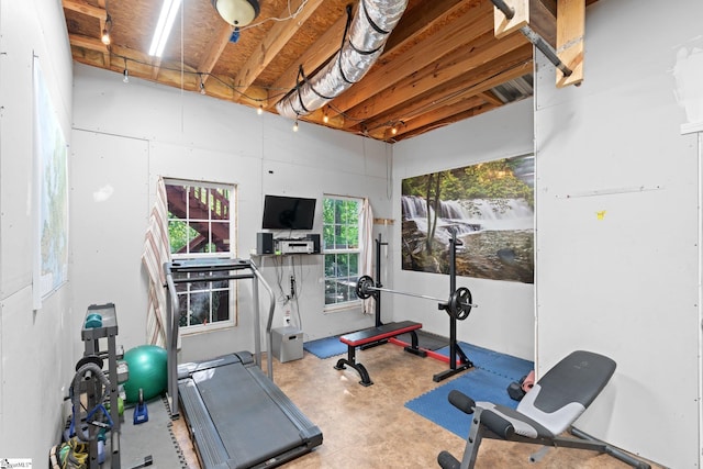 629 Germander Ct, Greer, SC 29651 - view of workout room
