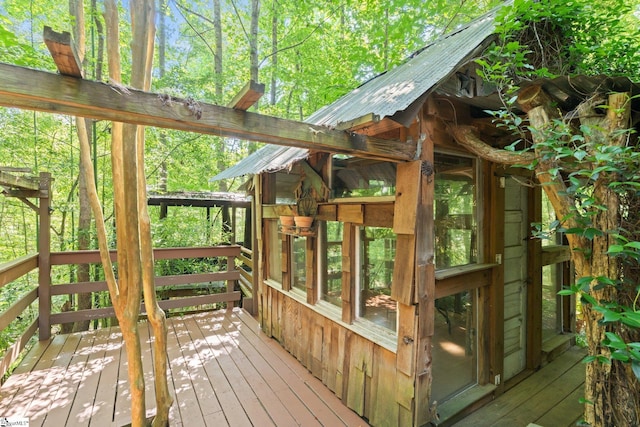 629 Germander Ct, Greer, SC 29651 - view of deck