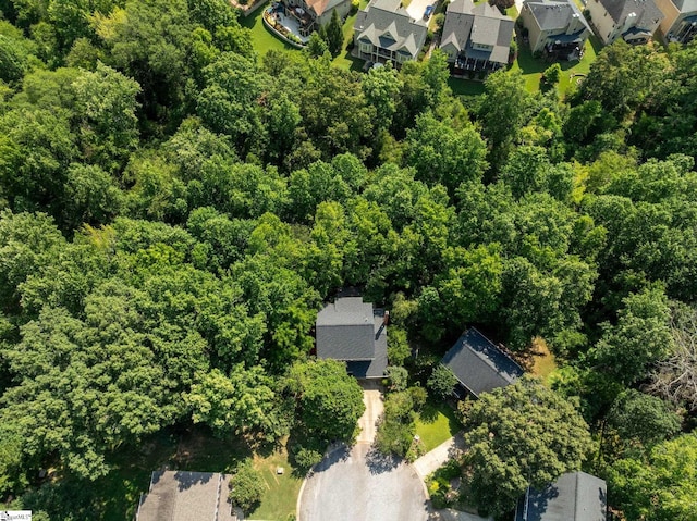 629 Germander Ct, Greer, SC 29651 - aerial perspective of suburban area