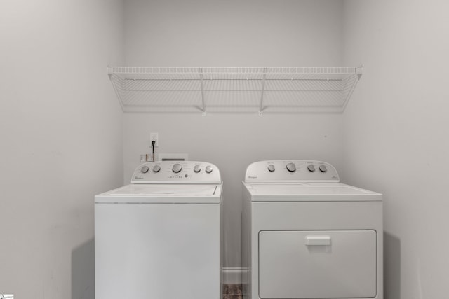 138 Rushing Creek Ln, Piedmont, SC 29673 - washroom with washing machine and clothes dryer