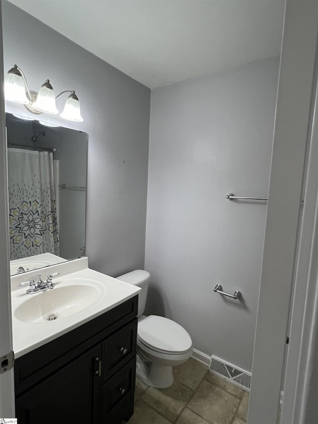 204 Sherondale Ln, Simpsonville, SC 29680 - bathroom with vanity and curtained shower