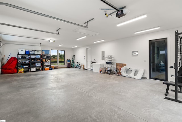304 Waterford Fall Way, Simpsonville, SC 29681 - garage with electric panel and a garage door opener