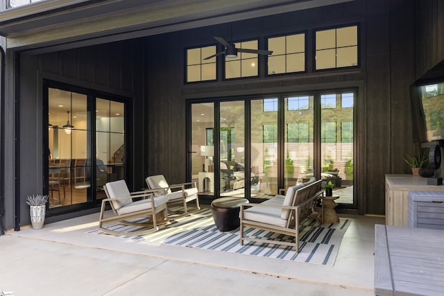 304 Waterford Fall Way, Simpsonville, SC 29681 - view of patio / terrace with a ceiling fan