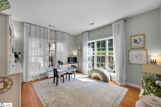 9 Springhead Way, Greer, SC 29650 - office space featuring plenty of natural light and wood finished floors