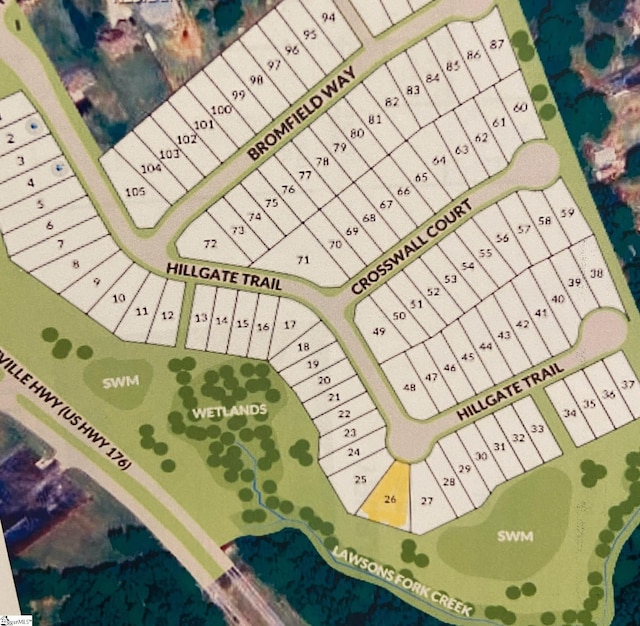 3106 Hillgate Trl, Boiling Springs, SC 29316 - map / location