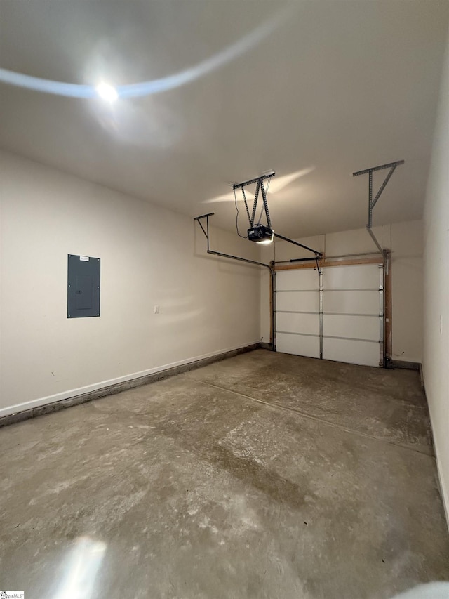 158 Clingstone Trl, Duncan, SC 29334 - garage with electric panel and a garage door opener
