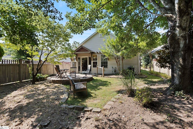 17 Lantern Ln, Greer, SC 29651 - back of property featuring a patio area