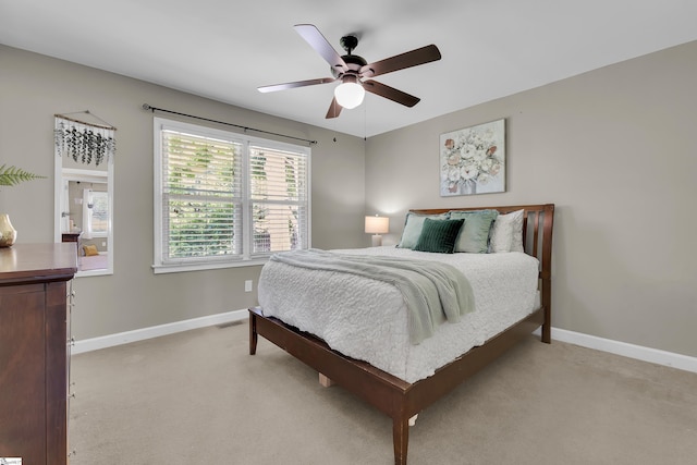 512 Old Mill Rd, Mauldin, SC 29662 - bedroom featuring light carpet and ceiling fan