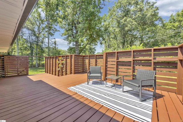 512 Old Mill Rd, Mauldin, SC 29662 - view of wooden deck