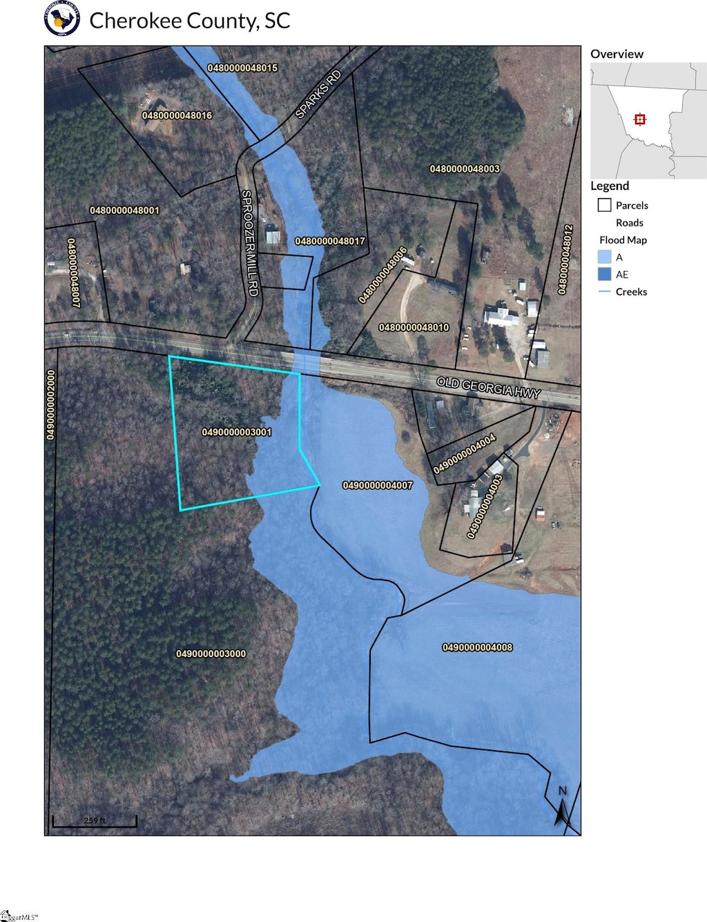 4005 Old Georgia Hwy, Cowpens, SC 29330