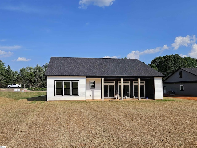 2927 Old Greenville Hwy, Central, SC 29630 - rear view of property with a yard and a shingled roof